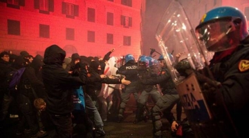 Scontri al corteo per Ramy, Meloni: "Non si può usare una tragedia per legittimare la violenza"