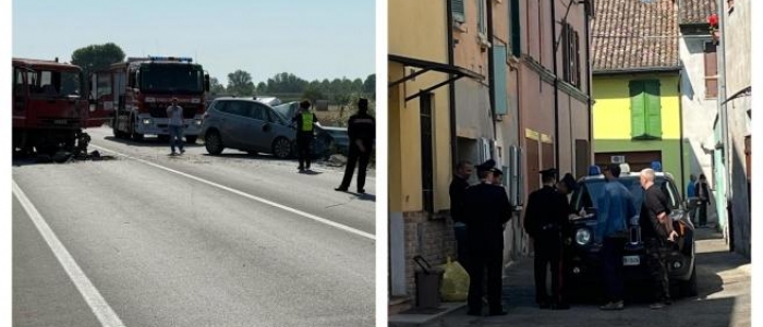San Secondo Parmense, accoltella la moglie e tenta la fuga: l'uomo muore in un incidente stradale