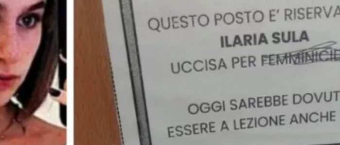All'Università del Salento deturpata una targa dedicata a Ilaria Sula: cancellata la parola "femminicidio"