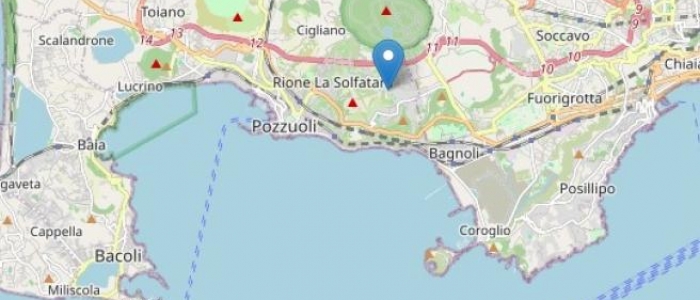 Campi Flegrei, nuovo sciame sismico e scossa di magnitudo 3.2