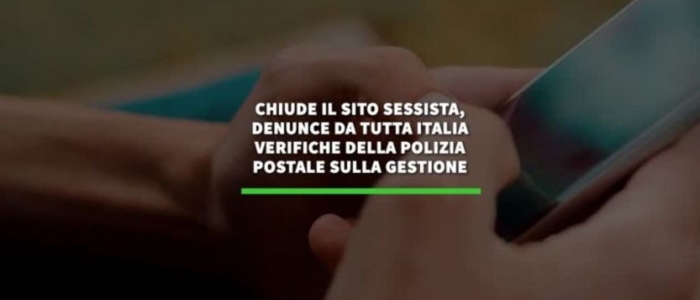 Sito sessista, spunta anche l'ipotesi estorsione | Attesa l'informativa della Polizia postale