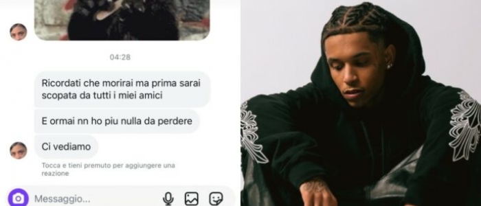 Faneto, l'ex fidanzata denuncia il rapper per violenze | I messaggi shock: "Ricordati che morirai, ma prima andrai con tutti i miei amici"