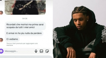 Faneto, l'ex fidanzata denuncia il rapper per violenze | I messaggi shock: "Ricordati che morirai, ma prima andrai con tutti i miei amici"