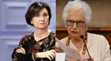 Eugenia Roccella sulle gite ad Auschwitz: "Servono a dire che l'antisemitismo appartiene solo al fascismo" | Liliana Segre: "La verità fa male a chi conserva scheletri negli armadi"