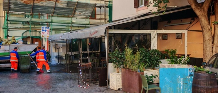 Omicidio a Palermo, cartello nel luogo del delitto di Paolo Taormina: "Ergastolo per chi uccide"
