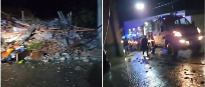 Maltempo, nel Goriziano una frana travolge tre case: una persona estratta viva, 2 dispersi