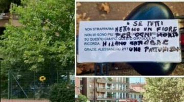 Milano, strappa un girasole dedicato a un figlio morto: "Se ne mettessero tutti, la citt&agrave; sarebbe una pattumiera"