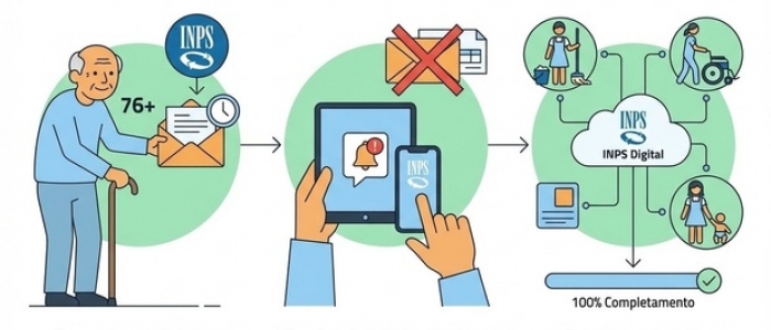 Inps, stop ai bollettini per colf e badanti: ecco cosa cambia per il pagamento dei contributi