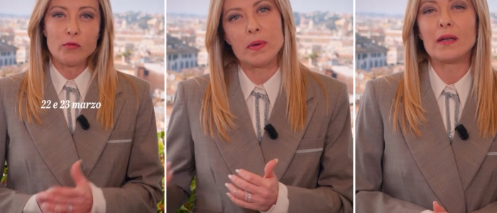 Referendum Giustizia, Meloni: "Con la riforma toghe libere dalla politica"