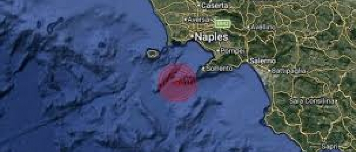 Terremoto di magnitudo 5.9 al largo della costa campana