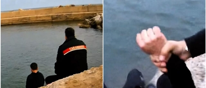 Ancona, uomo tenta suicidio dalla scogliera: le manette dei carabinieri e la mossa inaspettata per salvarlo