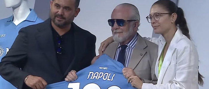 De Laurentiis: "Competitivi, ma sempre sostenibili. Obiettivo costruire stadio e centro sportivo"