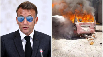 Esplosioni a Damasco mentre &egrave; in visita Macron | L'Eliseo: "Il presidente &egrave; al sicuro" | Tre morti