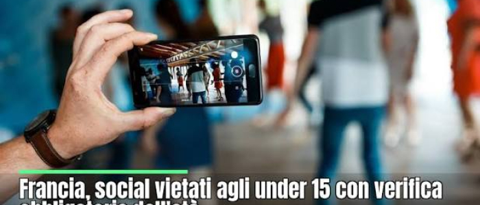 La Francia vieta i social network ai minori di 15 anni