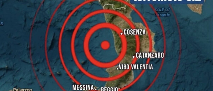 Terremoti di 3.5 e 2.6 di magnitudo in Calabria, non segnalati danni